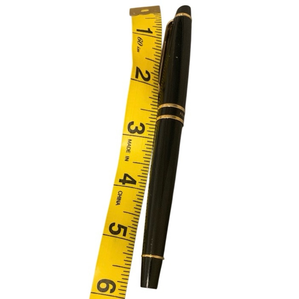 Waterman PEN Expert Rollerball Black Lacquer & Gold Trim Vintage New Cartridge - Picture 7 of 9